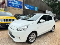 Used Mitsubishi Mirage 79 HP (58 kW) 2015 White Hatchback