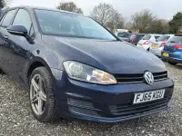 Used VW Golf VII 2015 Blue Hatchback