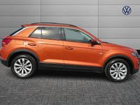Used VW T-Roc SE 150 HP (110 kW) 2021 Orange SUV