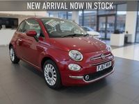 Used Fiat 500 Lounge 69 HP (50 kW) 2017 Red Hatchback