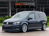 Used VW Caddy Maxi S 150 HP (110 kW) 2017 Blue MPV