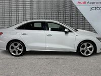 Used Audi A3 S-Line 147 HP (108 kW) 2023 White Sedan