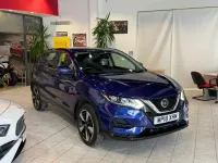Begagnad Nissan Qashqai Visia 2018 Blå SUV