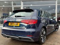 Used Audi A3 Sportback S-Line 2019 Blue Hatchback