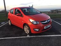 Used Vauxhall Viva 75 HP (55 kW) 2016 Red Hatchback