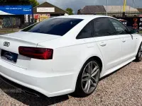 Used Audi A6 Black Edition 190 HP (139 kW) 2017 White Sedan