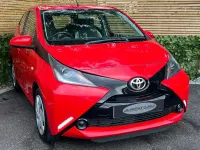 Used Toyota Aygo X-play 69 HP (50 kW) 2017 Red Hatchback