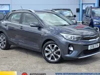 Used Kia Stonic 108 HP (79 kW) 2018 Grey SUV
