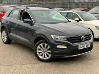 Used VW T-Roc SE 115 HP (84 kW) 2019 Grey SUV