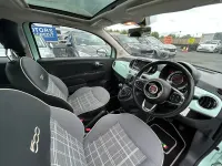 Gebraucht Fiat 500 Lounge 69 PS (50 kW) 2017 Grün Kleinwagen