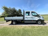 Used Ford Transit 130 HP (95 kW) 2022 White Cabriolet