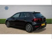 Used VW Polo Life 95 HP (69 kW) 2023 Black Hatchback