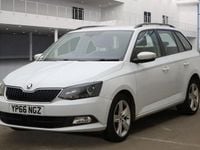 Used Skoda Fabia SE L 110 HP (80 kW) 2016 White Hatchback