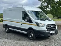 Used Ford Transit 130 HP (95 kW) 2021 White Van