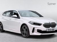 Used BMW 118 M Sport 134 HP (98 kW) 2021 White Hatchback