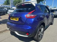 Used Nissan Juke N-Connecta 117 HP (86 kW) 2017 Blue SUV