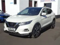 Used Nissan Qashqai Tekna 2018 White SUV