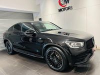 Used Mercedes GLC220 AMG line 194 HP (142 kW) 2019 Black Coupe