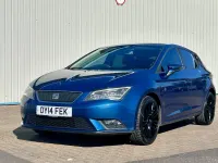 Begagnad Seat Leon Ecomotive 2014 Blå Halvkombi
