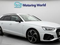 Used Audi A4 Black Edition 163 HP (119 kW) 2024 White Estate