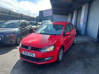 Used VW Polo Edition 60 HP (44 kW) 2014 Red Hatchback
