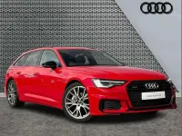 Usado Audi A6 Design 261 CV (191 kW) 2023 Rojo Familiar
