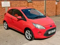 Used Ford Ka Titanium 69 HP (50 kW) 2010 Red Hatchback