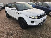 Begagnad Land Rover Range Rover evoque Prestige 190 HK (139 kW) 2011 Vit SUV