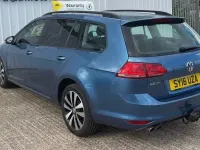 Used VW Golf VII SE 150 HP (110 kW) 2016 Blue Estate