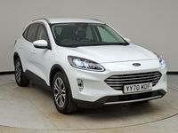 Käytetty Ford Kuga Titanium 120 HP (88 kW) 2021 Valkoinen Katumaasturi