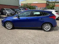 Used Ford Focus Titanium 120 HP (88 kW) 2016 Blue Hatchback
