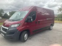 Used Peugeot Boxer 130 HP (95 kW) 2018 Red Van