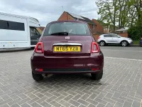 Used Fiat 500 Pop 69 HP (50 kW) 2016 Red Hatchback