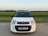 Used Citroën C1 Feel 68 HP (50 kW) 2018 White Hatchback