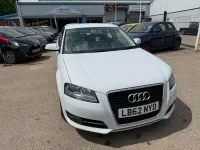 Used Audi A3 Sportback 105 HP (77 kW) 2013 White Hatchback