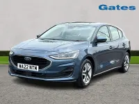 Begagnad Ford Focus Trend 125 HK (91 kW) 2022 Blå Halvkombi