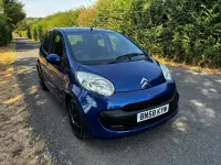 Used Citroën C1 67 HP (49 kW) 2008 Blue Hatchback