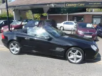 Käytetty Mercedes SL350 245 HP (180 kW) 2004 Musta Avoauto