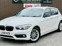 Used BMW 118 Comfort Edition 136 HP (100 kW) 2018 White Hatchback