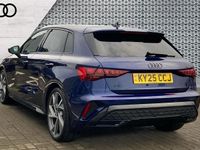Used Audi A3 Black Edition 150 HP (110 kW) 2025 Blue Hatchback