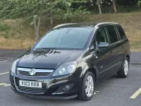 Used Vauxhall Zafira Design Edition 2013 Black MPV