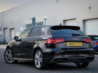 Used Audi A3 Sportback S-Line 150 HP (110 kW) 2020 Black Hatchback