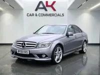 Used Mercedes C220 170 HP (125 kW) 2009 Silver Sedan