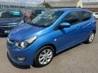 Used Vauxhall Viva 75 HP (55 kW) 2015 Blue Hatchback