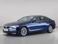 Used BMW 540 2018 Blue Sedan