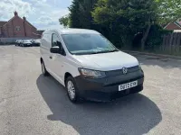 Used VW Caddy 75 HP (55 kW) 2022 White MPV