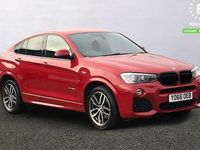 Used BMW X4 M Sport 190 HP (139 kW) 2016 Red SUV