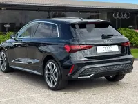 New Audi A3 Sportback S-Line 2026 Black Hatchback