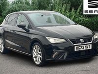 Used Seat Ibiza FR 80 HP (58 kW) 2023 Midnight black Hatchback