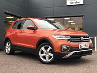 Used VW T-Cross SEL 110 HP (80 kW) 2023 Orange SUV
